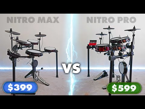 Видео: Alesis Nitro Max против Nitro Pro | Что лучше?