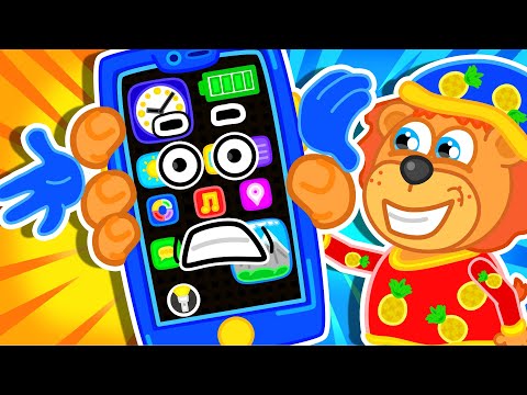 Видео: Lion Family на русском - Маша и Леопольд. Смартфон - Мультик для детей