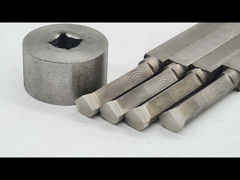 Видео: Резец долбежный для квадратных отверстий