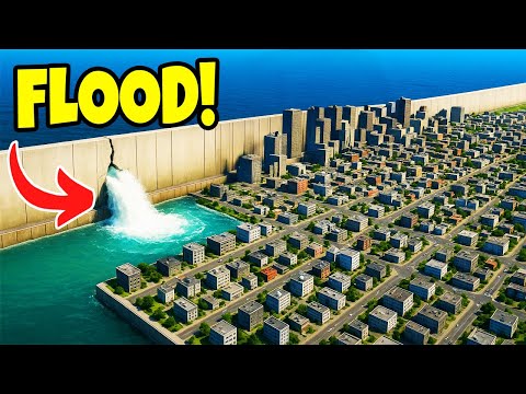 Видео: Строим город НИЖЕ УРОВНЯ МОРЯ! | TSUNAMI City Skylines 2