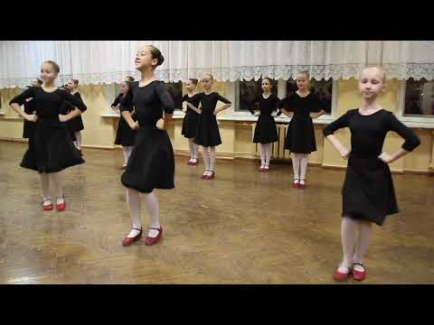 Видео: Открытый по народному. Младшие. дек 2017 . Folk dance lesson in Russia