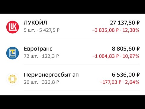 Видео: Инвестирую год. Портфель акций на 28 октября 2025 года. Санкций Сша против Лукойла и Роснефти. 