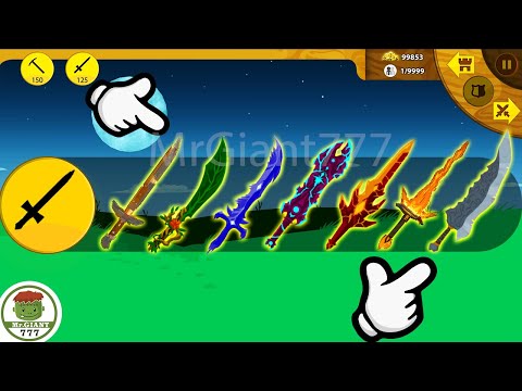Видео: Swordwrath Evolution: все отряды наёмников ксенофонта против финального босса | Мод Stick War Leg...