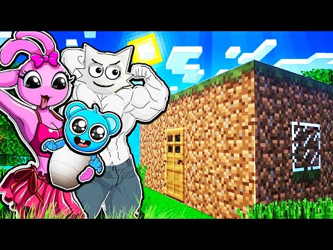 Видео: У СПРУНКОВ РОДИЛСЯ РЕБЁНОК и Я ПОСТРОИЛА ИМ ДОМ в МАЙНКРАФТ