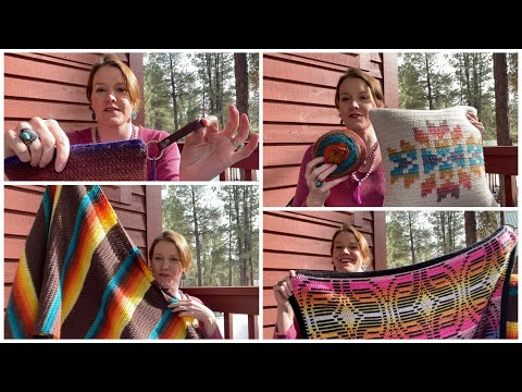 Видео: 12 идей для вязания крючком из пряжи Lion Brand Mandala — декор для дома, предметы одежды и много...