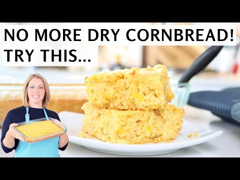 Видео: Рецепт влажного кукурузного хлеба из однозернянки | Простой кукурузный хлеб с греческим йогуртом ...