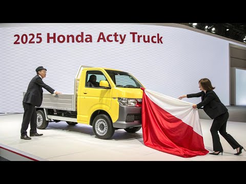 Видео: Представляем Honda Acty Truck – привлекательность небольшого лёгкого японского грузовика