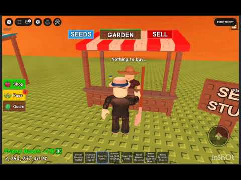 Видео: Граю в  Grow Garden