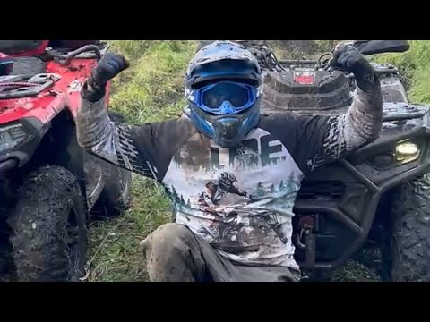 Видео: ВОДА И ГРЯЗЬ - 300 кубов и 500 кубиков ПОКАТУШКА на китайских квадроциклах