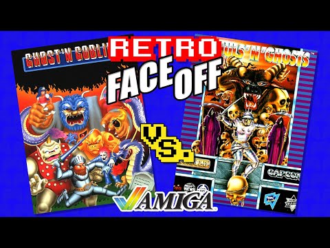 Видео: Ретро-битва: Упыри и Призраки против Призраков и Гоблинов #Amiga