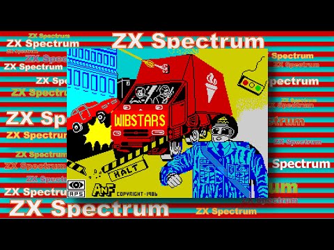 Видео: Прохождение игр на спектрум Wibstars старые игры из детства