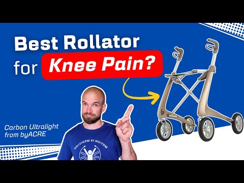 Видео: Усовершенствованная конструкция роллатора для лечения боли в колене — почему роллаторы byACRE выд...