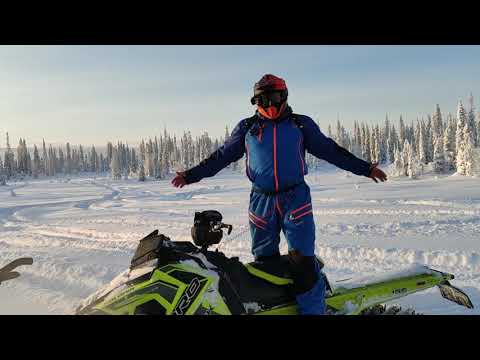 Видео: Кандалакша январь-февраль 2020!!!! Рай для снегоходчика!!!!