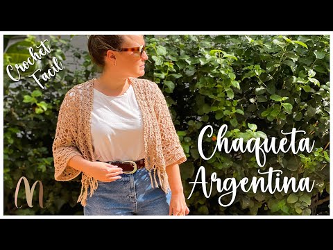 Видео: Самая Красивая Куртка, Которую Хотят Все – Пошаговое Руководство Аргентинское Крючком