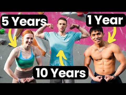 Видео: Сравнение альпинистов: 1 год, 5 лет, 10 лет