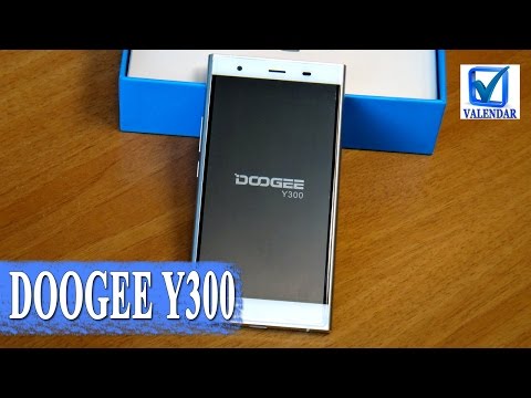 Видео: DOOGEE Y300 стильный смартфон из стекла и стали обзор распаковка