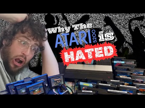 Видео: Почему Atari 5200 НЕНАВИДЯТ!
