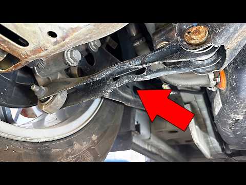 Видео: Неудачная доставка: погнутые задние рычаги подвески на Chevrolet Equinox (бюджетный ремонт)