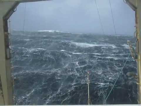 Видео: Штормец. Где-то в Ледовитом Океане.