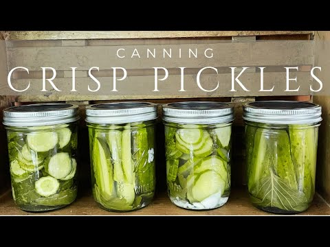 Видео: Консервирование хрустящих соленых огурцов на водяной бане