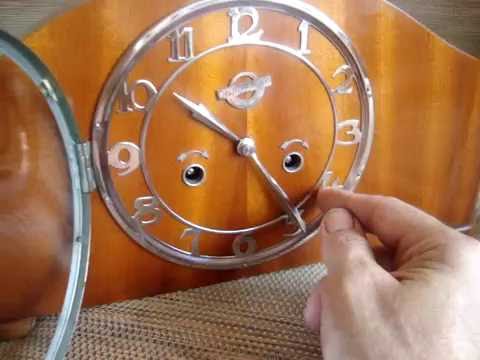 Видео: Бой настольных часов ОЧЗ 1958г
