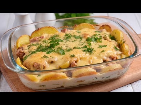 Видео: Вкусный рецепт курицы с картошкой – Так просто и вкусно!🍗🥔
