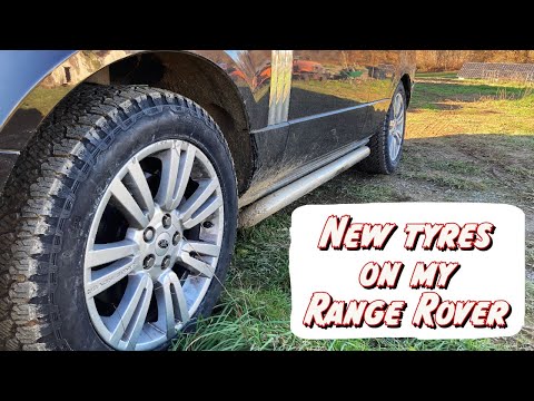Видео: Новые шины на моем Range Rover