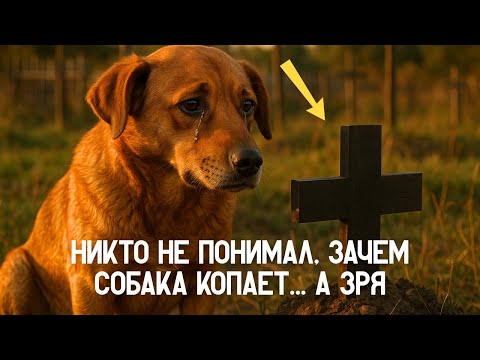 Видео: Собака рыла землю у дороги… То, что она пыталась откопать, разбивает сердце