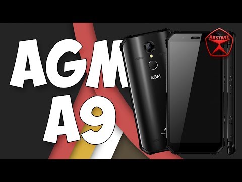 Видео: AGM A9. NFC, 4 динамика JBL, водо-удара защита и огромная батарея / Арстайл /