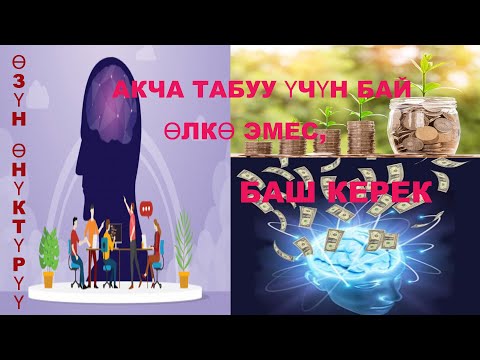 Видео: ӨЗҮН-ӨЗҮ ӨНҮКТҮРҮҮ: Акча табуу үчүн бай өлкө эмес, баш керек.