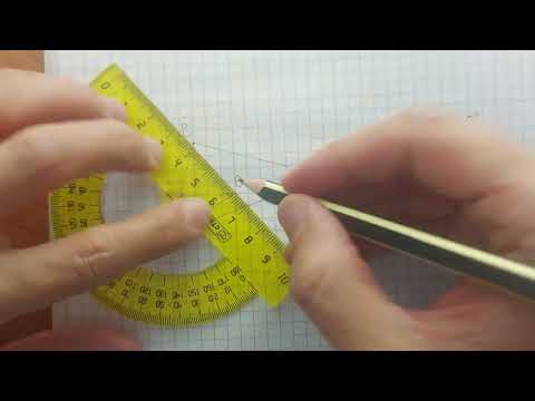 Видео: 9-геометрия. Бұру. Дәптердің төркөздерін пайдаланып салу есептері.