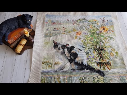 Видео: Много вышивки! Итоги 3х месяцев.