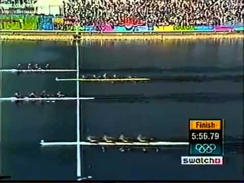 Видео: Вспомним как это было... Золото Олимпиады в Афинах 2004 г.! Академическая гребля, четвёрки