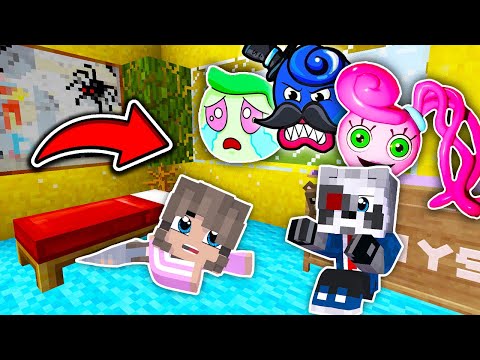 Видео: МАМА ДЛИННЫЕ НОГИ ПАПА РЕБЕНОК ПРИШЛИ К НАМ ДОМОЙ В МАЙНКРАФТ POPPY PLAYTIME 2 ХАГГИ ВАГГИ КИСИ МИСИ