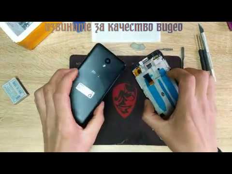 Видео: Meizu Meilan M6 M711H замена экрана
