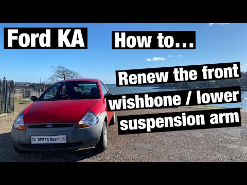 Видео: Замена рычага передней подвески Ford Ka - Fiesta