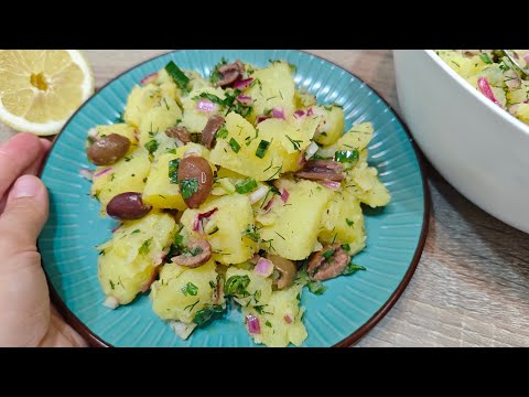 Видео: Гръцка картофена салата!