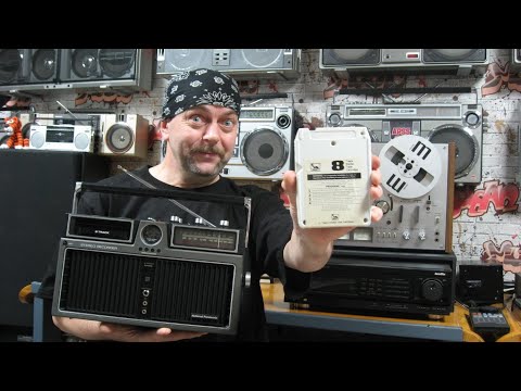 Видео: 8 track - stereo 8 / Чудо аудио формат 60х-70х / National Panasonic RF-7400