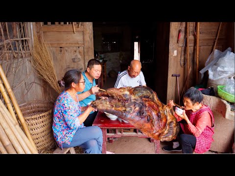 Видео: Копченая свиная голова 🐷 Забытый рецепт самого вкусного китайского блюда