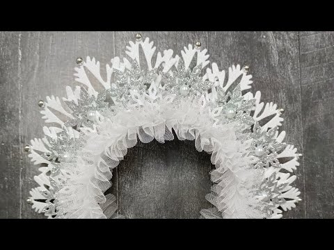 Видео: МК ободок Снежинки/ сделала много/ продала сразу.