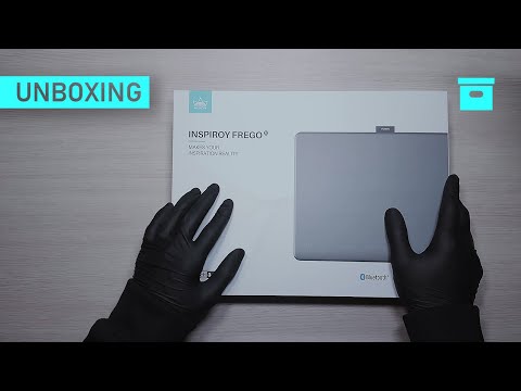 Видео: Распаковка - Huion Inspiroy Frego M