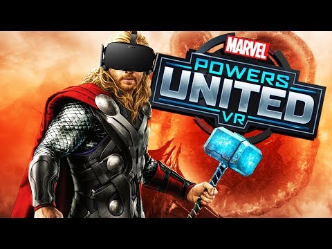 Видео: Виртуальная молния с VR-тором! — VR-геймплей MARVEL Powers United — Oculus Rift