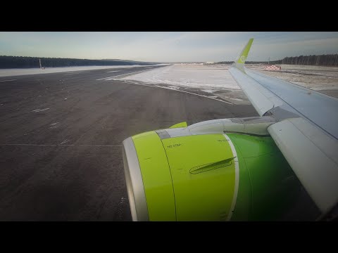 Видео: Красноярск -  Москва S7 A320Neo | 12’22