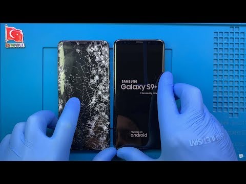 Видео: Samsung Galaxy S9 + Замена экрана