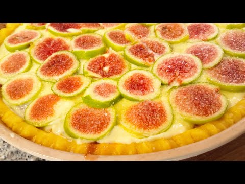 Видео: Пирог с рикоттой и инжиром | Рецепт песочного теста