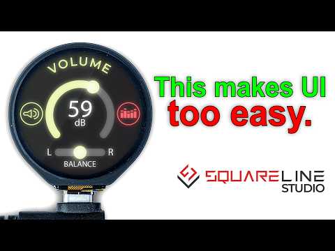 Видео: Ваш первый ПОТРЯСАЮЩИЙ пользовательский интерфейс с ESP32S3 и Squareline Studio