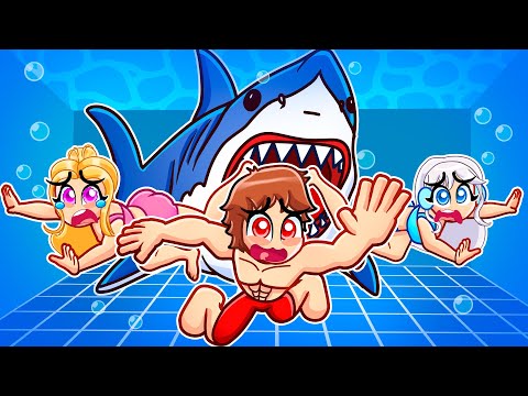 Видео: Мы играли в акул и пескарей...