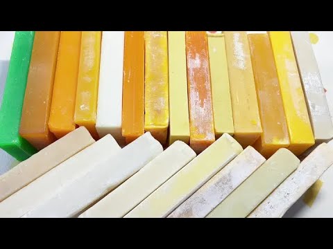 Видео: ASMR Soap cutting | Soap Carving|Резка мыла | ASMR