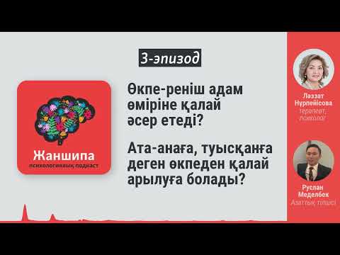 Видео: Өкпе-реніш адам өміріне қалай әсер етеді? Ата-анаға, туысқанға деген өкпеден қалай арылуға болады?