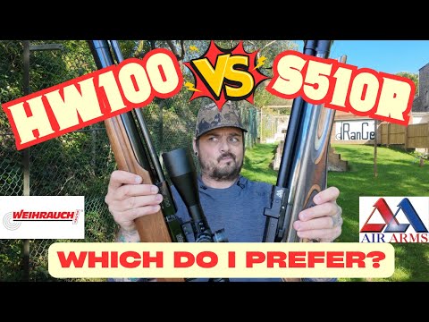Видео: Air Arms S510R против Weihrauch HW100 | Какую пневматическую винтовку я предпочту?